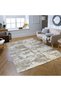 Abstract Gold Rug, Ultra Soft Area Carpets For Bed Room, Living Room, And Dining Room, Antislip Floor Carpets, Easy To Clean, Made In Turkey, Polypropylene, Rectangle