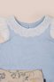 Girl's Daily Set with Lace Collar and Cotton Underwear, Summer Set, 6-36 Months - 3