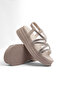 Stn 308 Stone Detailed High-Heeled Sandals - 3