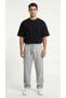 Men's Gray Color Baggy Side-Piped Loose-Fit Comfortable Fit Sweatpants