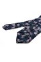 Smoked Pink Floral Pattern Classic Tie with Handkerchief Kk13789 - 5