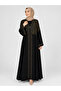 Stone Embellished Thin Chiffon Summer Robe