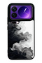 Xiaomi 17 Pro Glossy Phone Case with Shadow Swirl Design