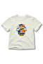 Children's Cute Cat Printed Short Sleeve Crew Neck T-Shirt - 2