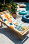Sea-Themed Jellyfish and Fish Patterned Children's Beach Towel-Marine Cute Underwater Beach Cover - 2