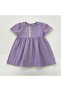 Brode Detailled Muslin Children's Dress - 3