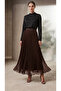 Tulle skirt || pleated skirt with mi̇si̇nali - 3