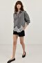 Black Lace Detailed Shirt - 2