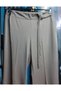Summer Loose-Fitting Cream-Colored Crepe Pants