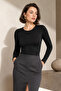 Women's 5-Piece Cotton & Modal Crew Neck Long Sleeve Basic Undershirt - 5-Piece Advantage Pack - 2