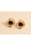 Hazel Premium Large Steel Earrings