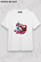 Unisex Loose Fit Undertale Sans V7 Printed T-Shirt