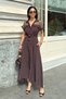 Women's Sequin Detailed Woven Shirt Dress