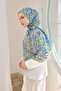Urban Hours Bohemian Daisy Light Green Mayda Shawl - 2