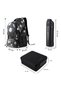 Footballer Backpack Set w/ Complimentary Football, Jumbo Bento Lunch Box & Stainless Steel Water Bottle – Black - 8