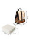 Insulated Lunch Bag w/ Jumbo Bento Lunch Box – Ivory - 8