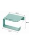Lifetime Stainless Steel No Drilling Mounting Adhesive and Screw Rack Toilet Roll Holder Wc Paper Hanger Mint Green - Bth-014 - 3