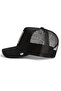 . Black Out Doberman Trucker Cap - 4