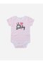 Pack of 3 - Baby Bodysuit with Shorts and Sun Hat 0â€“9M - 2