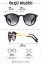 Uv400 Protection Black Frame Black Glass Original Women's Sunglasses 50 Echocats Cbkgg65C1 - 2
