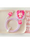 Teddy Bear Charger Protector Case with Bow Accents - Anti-Scratch Cover for iPhone Chargers (