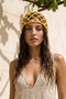 Braided Hair Net Sea Beach Hair Accessory 2148 Yellow - 4