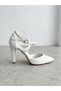 26Y17577 Front Cross-Band 9cm Heel Half Open Stiletto Shoes for Women - 4