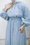 Lavin Seyyar Skirt Suit Tsd260242 Blue - 5