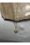 Openable Vintage Steel Necklace with Gold Cover - 2