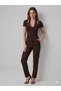 Short Sleeve Tie-Up Lace-Up Gothic Y2K 95% Cotton Blouse - 3