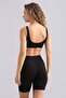 Women's Modal by Tencel Megan Crop Black - 4