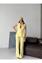 Double-Breasted Sleeveless Jacket and Palazzo Pants Two-Piece Set Women - 4
