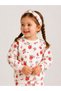 Girls All-Over Floral Co-Ord Set – Sweatshirt, Jogger Pants & Headband - 7