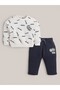 Boys 2pc Set – Skateboard All-Over Print Sweatshirt & Jogger Pants - 2