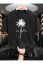 Acid Washed Oversize Unisex T-Shirt Washed Vintage Street Style Street Fashion Cotton Comfortable Fit Daily Wear T-Shirt