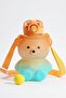 800 ml Children's Water Bottle |   School Water Bottle with Straw and Strap |   Teddy Bear Patterned Flask with Leak-Proof Lid