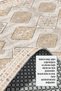 Decorative Carpet Non-Slip Base Stain-Resistant Washable Rug Custom Size Living Room Carpet 3048 - 8