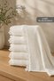 Eliza |   6 Pieces 50X90Cm Laced Kitchen Towel Set |   Dowry Lace Detailed Towel |   Hand Towel |   Kitchen Towel |   Towel |   Hand and Face Towel - 3