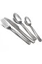Cutlery Set, Stainless Steel Tableware, Silverware Set, Forks Spoons Knives, 4Pcs