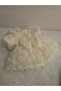 Cream 3D Dress - 5