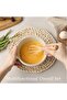 10 Pack Wooden Handle Silicone Kitchen Utensil Set White Cooking Spatula Turner Spaghetti Server Spoon Non Stick Safe Washable - 4