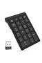 Wireless Numeric Keypad 18 Keys – Portable 2.4G USB Numpad with Mini Receiver for Laptop, PC, Notebook & Surface Pro