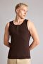 Regular Fit Ribana Brown Undershirt I1109Ax26Sm - 3