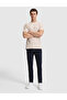 Beige Regular Fit Crew Neck T-Shirt 50323973-Vr011 - 4