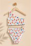 Girls' Beach and Pool Swimsuit Set I Girls' Patterned Swimsuit Set I Girls' Stretchy Fabric Swimsuit Set I 2-12 Years Old Swimsuit Set - 5