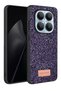 Onegif Xiaomi Redmi Note 15 Pro 5g Compatible Bright Glitter Cover - Deep Purple