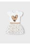 3946 Girl's Skirt Set