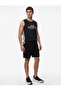 Regular Fit Color Blocked Sleeveless Crew Neck Printed Sports Tank Top - 2