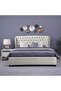 PLUTO HEADBOARD VELVET WHITE L-180 : H-125 CM - 5