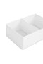 Ease 2-compartment Foldable Clothes Organizer 34x51x18cm - White - 4